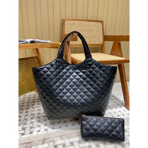 icare maxi shopping bag in quilted lambskin replica|icare lambskin shopping bag.